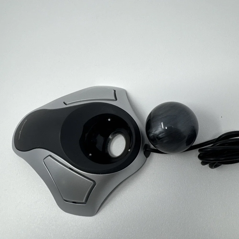 Kensington K64327 Orbit Optical Trackball Mouse USB 2.0 - Black/Silver